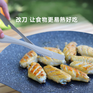 纳拓多功能钛夹烧烤夹厨房牛排韩式烤肉夹 钛夹（一个）