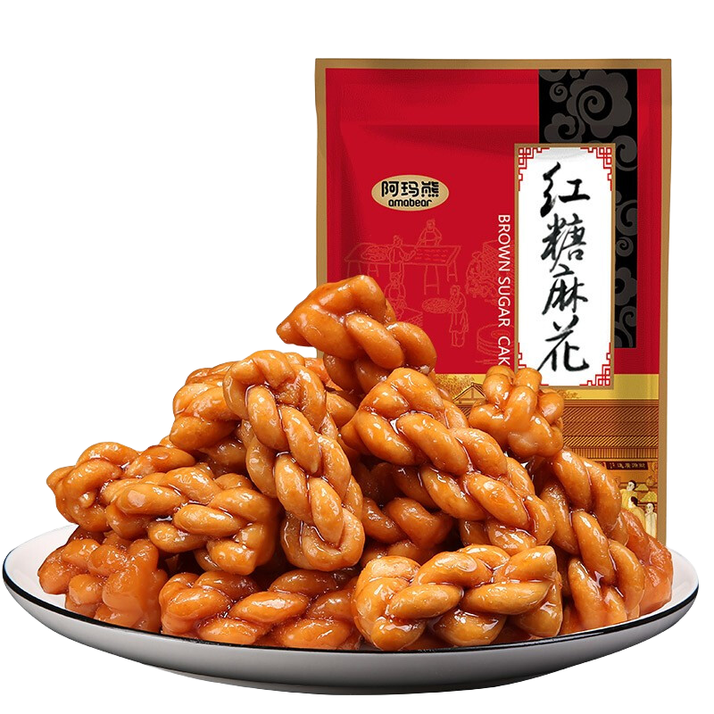  AMAXIONG/阿玛熊 解馋小零食 红糖麻花