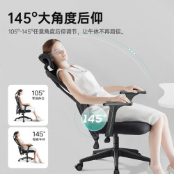 黑白调 P1 人体工学电脑椅 标准版