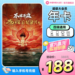 哔哩哔哩 bilibili B站 bilibili 超级大会员年卡