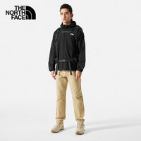 北面（The North Face）皮肤衣男24春夏新款户外运动舒适防风轻薄休闲防晒衣外套81PO JK3/黑色 XXL/185