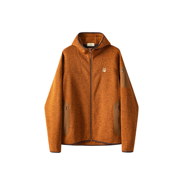 今日必买：William fox&sons 城市轻户外新型强力纤维混色精针织户外风功能性冲锋连帽卫衣男