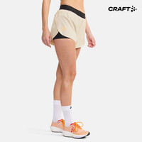 CRAFT ESSENCE系列二合一女士运动短裤瑜伽透气健身防走光跑步裤