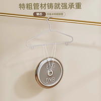 炫冠衣架加粗加大挂衣服家用挂衣成年人晒衣服撑子宿舍用无 【带钩】42.5cm浅灰色 【超粗款】30个
