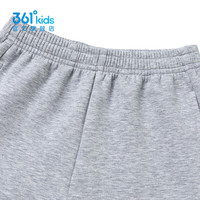 361°【商城同款】童装男童针织长裤年春季小童裤子 浅瓦花灰 120
