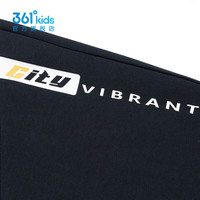 361°【商城同款】童装男童针织长裤年春季中大童裤子 经典黑 160