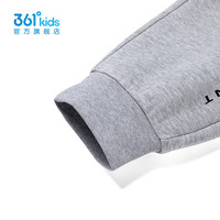 361°【商城同款】童装男童针织长裤年春季中大童裤子 浅瓦花灰 170