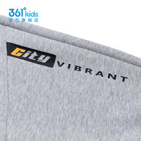 361°【商城同款】童装男童针织长裤年春季中大童裤子 浅瓦花灰 160