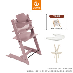 STOKKE 思多嘉儿 100124 婴儿Tripp Trapp成长椅+Baby Set套件+安全带