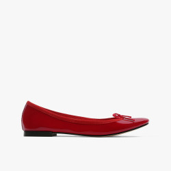 Repetto 丽派朵 CENDRILLON皮底红色法式芭蕾鞋