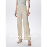 卓凡尼·卓凡尼·华伦天奴 GIOVANNI VALENTINO 高腰显瘦 女士休闲裤