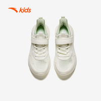 ANTA KIDS安踏儿童女大童跑鞋2025夏季透气防滑耐磨中大童跑步运动鞋 黑/安踏白/婴儿粉-7 34码