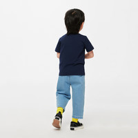 Gap男女幼童春季纯棉字母logo短袖T恤儿童装两件装404338