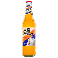 大窑 汽水 大窑嘉宾橙味荔枝味 0脂肪碳酸果味饮料520ml 嘉宾+橙诺+荔爱+凤梨味