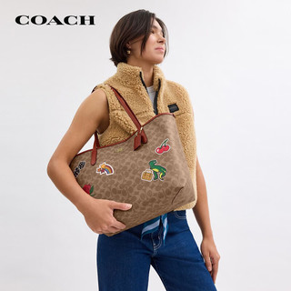 蔻驰（COACH）女士CITY大号托特包单肩手提包CZ611IMTAM