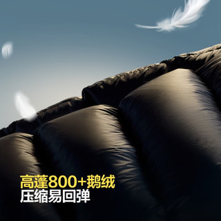 波司登（BOSIDENG）羽绒服女新款泡芙长款连帽宽松廓形轻柔蓬感厚外套   170/92A