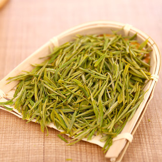 宋品 2025新茶绿茶茶叶黄金芽黄金叶茶叶礼盒200g瓷罐礼盒 【明前特级】黄金叶礼盒200g