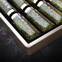 宋品【2025新茶】绿茶茶叶春茶明前特级白茶黄金芽黄金叶120g礼盒装 【明前特级】精选黄金芽礼盒120g