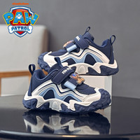 汪汪队男童鞋2025春秋儿童运动鞋休闲软底舒适防滑小童老爹鞋 蓝色阿奇 24