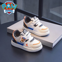 汪汪队童鞋2025春秋软底女童防滑轻便休闲酷时尚男童板鞋 白/浅粉（天天同款） 28