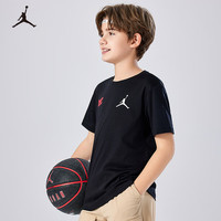 NIKE JORDAN 耐克AJ童装男童短袖T恤【纯棉】25夏季新款儿童衣服 【建议身高158-170cm】