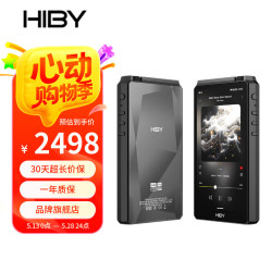 海贝音乐 HiBy R6III 2025版海贝音乐播放器随身 DSD无损安卓流媒体蓝牙WiFi数字转盘 A/AB类耳放 高通665 HiBy R6III 2025版/黑色