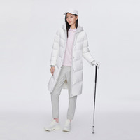 波司登（BOSIDENG）新款冬季品质羽绒服女中长款时尚运动连帽保暖外套