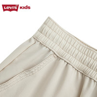 Levi's 李维斯童装男童长裤秋季弹力舒适儿童休闲裤子 雾卡其 120 /56 【身高110-116cm】