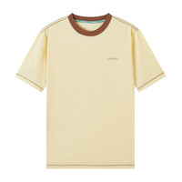 like uu【特惠捡漏】儿童瑜伽裤超柔云感运动高弹打底裤 速干短T-鹅黄 140