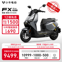 小牛电动 小牛FX Pro 智能长续航锂电电动摩托车 汽车级安全操控