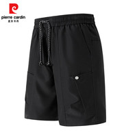 皮尔卡丹夏季工装休闲短裤男士宽松直筒速干运动五分裤外穿大裤衩子款男