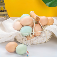 土鸡蛋农家鸡散养新鲜士草鸡蛋乌鸡40g/枚农村笨鸡蛋柴鸡蛋
