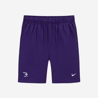 NIKE 3BRAND 耐克男童短裤【速干排汗】2025夏季弹力儿童运动裤 牵牛花紫【速干排汗】 160 /66 【身高152-158cm】
