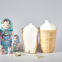 斯味特拉 华夫杯牛奶冰淇淋 俄罗斯 香草牛奶冰淇淋 105g*6/盒