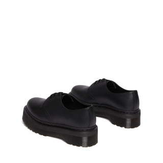 户外徒步：Dr.Martens 马丁博士（Dr.Martens）V1461Quad Mono爆款潮酷小个子增高厚底鞋 黑色 37