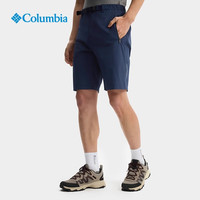 Columbia哥伦比亚户外2025春夏户外拒水干爽透气弹力休闲五分裤短裤AE3257 464 M （175/74A）