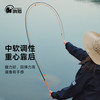 响猫4A小物竿溪流竿轻硬短节鱼竿微物竿户外迷你小手竿小物钓套装鱼竿 不再蕉绿【套装】 1.8m