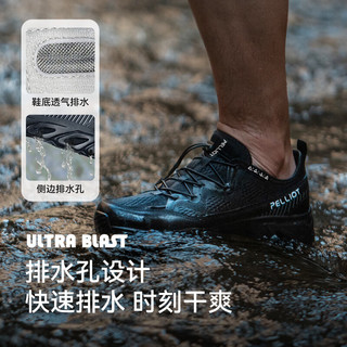伯希和【RT-1】伯希和户外溯溪鞋男款Vibram防滑夏季透气专业涉水鞋 【男款】曜石黑 43