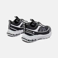 Kappa Kids卡帕童鞋儿童鞋运动鞋子小众设计网面休闲鞋跑鞋 黑色 31 适合脚长19.3cm