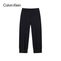 Calvin Klein CK童装男童长袖T恤+长裤2件套儿童舒适休闲套装 亮白 160 /80 【身高158-170cm】