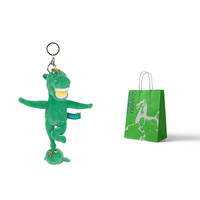 甘肃省博物馆 文创马踏飞燕玩偶挂件铜奔马娃娃钥匙扣