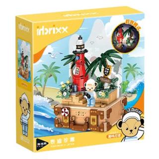inbrixx 积乎 泰迪熊系列 881312 潮鸣灯塔 南澳
