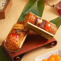 万寿斋竹筒粽子鲜肉粽蛋黄鲜肉粽八宝豆沙赤豆蜜枣竹粽早餐速食粽子