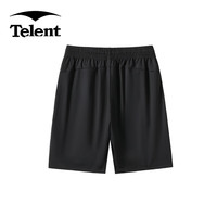 天伦天(Telent)冰丝凉感短裤透气休闲裤男速干运动裤五分裤子大码男裤 2XL