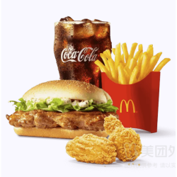 麦当劳 McDonald's 板烧翅乐单人餐套餐兑换券·1张