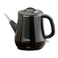 Midea/美的 全自动断电 电热水壶 电茶盘 泡茶机 【自动上水 9段控温】C07E10-D1,【304无缝内胆 电热茶壶】曜石黑-PCE071,【无尘上水 双层防烫】曜石黑-E071X,【无尘上水 高硼玻璃壶身】MK-C071X 0.6L