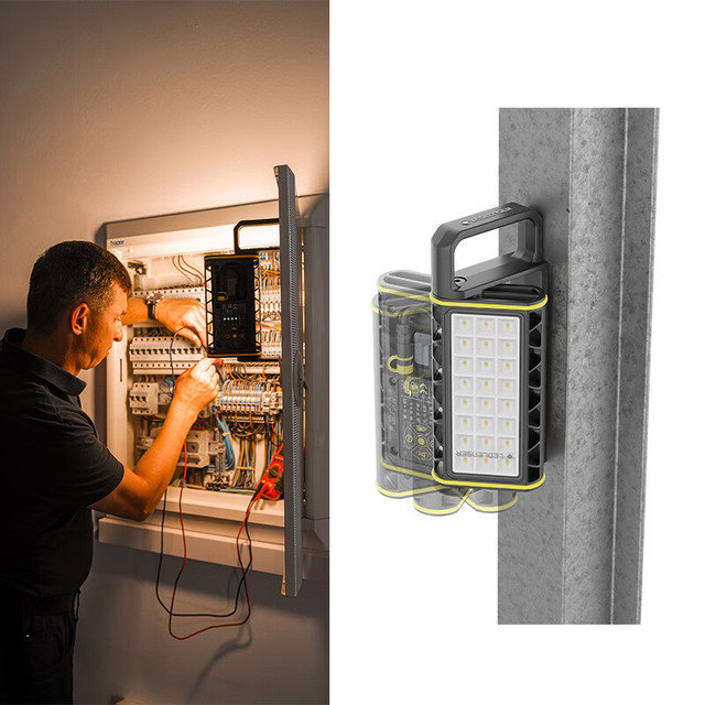 露营野餐：LED LENSER AF4R 色温可调磁吸露营灯
