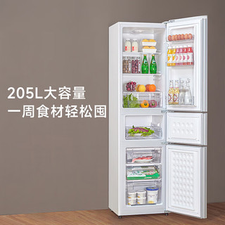 小米 Xiaomi BCD-430WSMP 430L 冰白色 三门冰箱