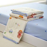 多喜爱 242223小狗旅行团夏薄被 全棉可水洗机洗空调被 150*120cm