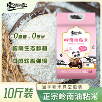 宋稻家 岭南油粘米10斤 南方大米籼米年货 丝苗米猫牙米